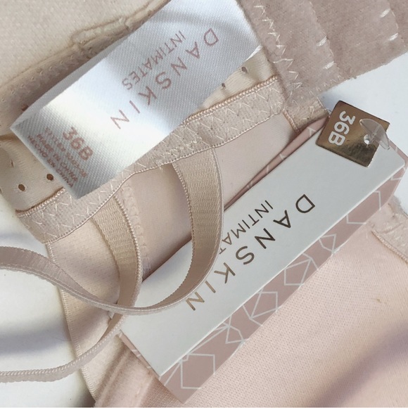 Danskin 36B NWT Blush Pale Pink Push Up Conversion Bra - Picture 7 of 8